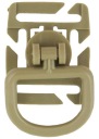 Camo Prídavný D-Ring Molle Coyote držiak
