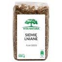ĽANOVÉ SEMIENKO HNEDÉ 500G VITA NATURA