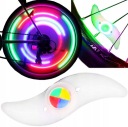 LED LAMPA NA BICYKEL, SVIETEĽNÉ Lúče, UNIVERZÁLNY NÁKRYT KOLIES