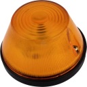 Okrúhla obrysová lampa 12/24V oranžová, skrutkovacia Waś 1400690220