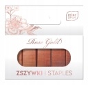 Sponky 24/6 ROSE GOLD 1000 kusov INTERPRINT