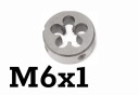 FINE DIE M6 x1 MM DIA. 20MM malé množstvo na sklade