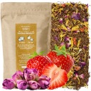Rooibos čaj JAHODA S RUŽOU 50g osviežujúci