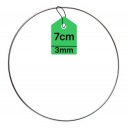 KOVOVÝ Prsteň PRE LAVAČOV SNÍKOV MACRAME STRIEBORNÝ Prsteň 7CM