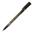 VODEODOLNÝ POPISOVAČ Pentel NF450 Čierny tenký