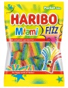 HARIBO MIAMI FIZZ JELLIES dúhové kyslé prúžky 85 g