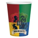 Harry Potter papierové poháriky 250 ml / 8 ks.