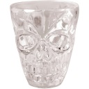 GLASSES SKULL shots Halloween oranžová