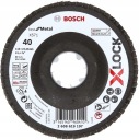 BOSCH lamelový kotúč P40 115mm X571 XLOCK