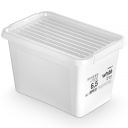 PLASTOVÝ KONTAJNER S VEKOM NA ÚLOŽNÝ BOX ORGANIZÁTOR 6,5L