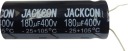 Elektrolytický kondenzátor 180uF 400V
