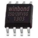 WINBOND W25Q128 25Q128FV 25Q128 3,3V 128MBIT 16MB BIOS