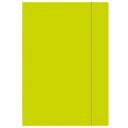 ZLOŽKA S GUMA A4+ FLUO LIME TLAČ