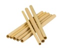 Opätovne použiteľné eco zero waste bambusové slamky x8