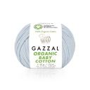 Priadza GAZZAL BIO BABY BAVLNA - 417 modrá