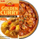 Japonský originálny Golden Curry MILD Jemný 5 porcií kocky 92g S&B