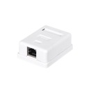 Netrack kompletná nástenná zásuvka 1xRJ45 8p8c FT