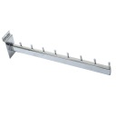 VEŠIAK ROVNÝ OVÁLNY 40cm 8N MEDZERNÝ PANEL b1