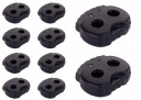 LINE STOPPER TIP CLAMP NAVY 3mm - 10 ks