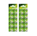 20x alkalická gombíková batéria GP AG3 LR4 1,5V