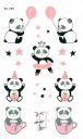 Umývateľné tetovanie pre deti PANDA EC767