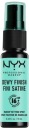 NYX DEWY FINISH fixačný sprej na make-up 18 ml