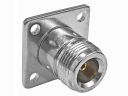 Panelová zásuvka N 50Ohm, typ K, spájkovaná