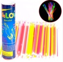 fluorescenčné náramky, LED tyčinky, náramky, chemické svetlo