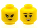 LEGO 3626cpb2249 NINJAGO Nya HEAD NEW (1g)
