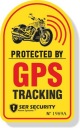 Nálepka na sledovanie GPS - SLEDOVANÉ VOZIDLO