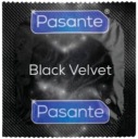 Pasante Black Velvet kondómy Black latex 1 kus Väčšia veľkosť