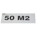 MOTOROVÝ BICYKEL 50 M 2 NÁLEPKY NÁLEPKY