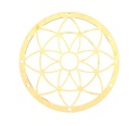 Prsteň DREAMCATCHER ZÁKLADNA MANDALA PRELÁŠENÝ 18CM KVET