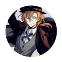 Bungou Stray Dogs Chuuya špendlík 58 mm
