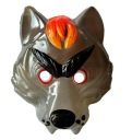 SUPER maska ​​WOLF šedá PVC PM061