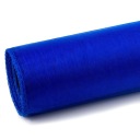[840006] Organza orezaná na kotúči 40 cm 9m MODRÁ