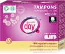 Tampóny zo 100% organickej bavlny - REGULAR 18