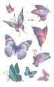 Umývateľné tetovanie pre deti BUTTERFLIES EC782