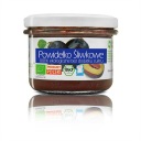 Slivkový lekvár bez cukru 180 g Bio Food
