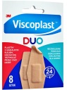 VISCOPLAST DUO VODEODOLNÉ ELASTICKÉ ZÁPLATY 8 ks - 2 veľkosti