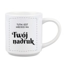 Zakladačový hrnček 330ml, s ľubovoľnou grafikou, logom, textom