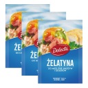 Delecta potravinárska želatína 3x50g na mäso, ryby, zeleninu a dezerty na 2,5l vody