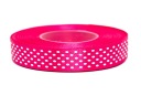 DOTT RIBBON stuha 12 mm 22 m ružová