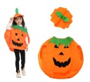 TEKVICOVÝ OUTFIT JEDNORÁZOVÝ HALLOWEEN TEKVICOVÝ KROJ VITAMÍNY JESEŇ + KLOBÚK