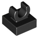4 x LEGO 15712 doska, upravená 1 x 1 s otvorom O klip