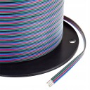 Kábel pre RGB LED pásy, 4-žilový, 2m / 7907