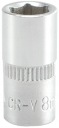 YATO - KĽÚČ ZÁSUVKOVÝ ŠESTIHRANNÝ 1/4'' 8 MM