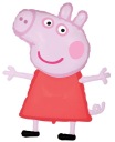 Fóliový balónik Peppa Pig 102x70 cm