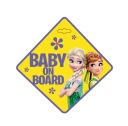 BABY ON BOARD FROZEN BOARD Bábätko v aute