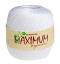MAXIMÁLNA šnúra - MAXI Bavlna 100g / 565m BIELA